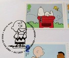 2025 Peanuts Royal Mail Fdc Tallents House Charlie Brown Postmark 