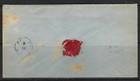B d  1872 Finland Scott 10  type Iii  On Cover Nystad-stockholm W  Superb Strike