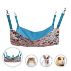 Cat Kitten Hammock Small Animal Hanging Cage Bed Rabbits Ferrets Pink Reversable