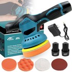 Wireless Car Polishing Machine  6-speed Adjustable Polishing Machine  With 2 12v