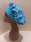 Sparkle Fish Women s Bouffant Surgical Scrub Hat cap Handmade