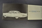 1956 Lincoln Facts Brochure Capri Premiere Convertible Coupe Excellent Original