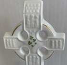 Royal Tara Fine Bone China Cross With Shamrocks Made In Ireland