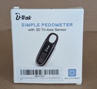 3d Pedometer For Walking With Removable Clip And Carabiner Simple Step Counter
