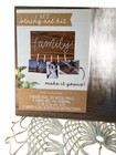 Family String Art Kit With Wood Sign  Nails  Cord  And Clips