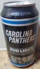 2025 Nfl Kickoff Bud Light Carolina Panthers 12 Oz  Can  Empty  Bottom Open