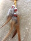 Navajo Native American Dreamcatcher Curtis Bitsui Dream Catcher 2 Inch Redwhite