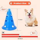 Outdoor Dog Agility Training Kit Equipment Pets Obstacle Training Course Garden