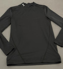 Under Armour Mens Large Black Cold Gear Long Sleeve Mock Neck Compression Shirt