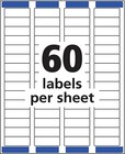 Avery Easy Peel Laser Return Address Labels 2 3  X 1 3 4   5195  Pick Your Own  
