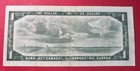 1954 Canada  1 Dollar Banknote  P-74a  Beattie coyne  Xf Details 