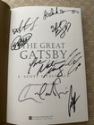 The Great Gatsby Hardcover Book Signed By Broadway Cast Members
