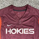 Virginia Tech Hokies Nike Baseball Jersey New With Tags Men   s Xl X-large New