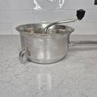 Vintage Foley Food Mill No  101 Stainless Steel 2 Quart Masher Ricer Strainer