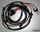 New  1966 Ford Mustang Under Hood Wire Wiring Gauge Feed - Wire Harness