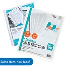 Standard Sheet Protectors 50 Sheets  8 5-inches X 11-inches