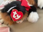 1995 Ty Classic Plush Maggie Large 15  Calico Kitten Cat Stuffed Animal