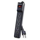 Cyberpower Csb604 Essential Surge Protector  900j 125v  6 Outlets  4ft Power Cor