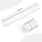 Meccanixity 2 Inch Clear Pvc Rigid Tube Round Pipe 43mm Id 50mm Od 14  High Impa