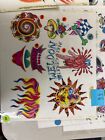 Official 1990s Lot Of 15 Vintage Tattoo Flash Sheets Paul Booth  Weldon Lewis