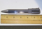 Harley Davidson Waterman Chrome   Black Ballpoint Pen Blue Fuel Tank Case Works