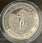 Edgewater Laughlin Nv  7 Silver Strike Token 1993 Ram Lm Mint Mark New Case