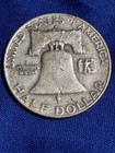 1954 D Benjamin Franklin Half Dollar  90  Silver Us Uncertified   50 Cent Coin