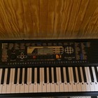 Yamaha Psr-195 61-key Electronic Keyboard Built-in Speaker Portable Grand Stand