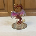 Small Glass Dragon Statue