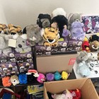 Huge Puffkins Plush Lot 80  W  Tags Display Boxes Keychains Vtg 90s Rare