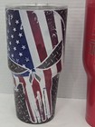 3ooz Lot 2 Premium Insulated Tumbler  1  Yeti  1  Rtic Tactical patriotic Design
