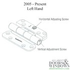 Andersen Single Hinge Left Hand Fits Doors 2005-present White Andersen Hinge