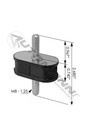 M46804 Isolator Air Cleaner Freightliner 03-35804-000 0335804000