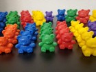 57 Counting Sorting Bears Home School Educational Learning Toys Rainbow