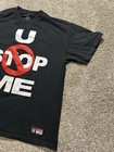 Official Wwe Authentic Wear Shirt Xl John Cena U Can t Stop Me U Can t C Me Ss  