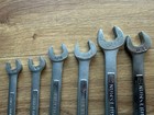 Lot Of 6 Vintage Craftsman Combination Wrenches Vv See Pics For Sizes Excellent