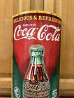 Coca-cola Sign Curved Metal Soda Ice Cold Vintage Style Wall Decor