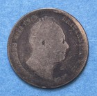 1836 United Kingdom  great Britain  1 Shilling Silver Coin