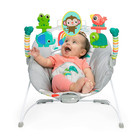 Playful Paradise Comfy Baby Bouncer Seat With Soothing Vibration And Toys  Unise