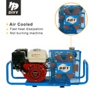 Gas Power Scuba Tanks Refill Air Compressor High Pressure Pump 4 Cfm