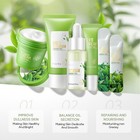 Skin Care Set Green Tea Cleanser seru eye Cream cream sleeping Mask clay Mask Us