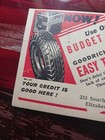 1936 Adverting Postcard H e  Garber Goodrich Tires Mt Joy   Elizabethtown Pa Ad
