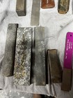 Lot Of Vintage Knives And Sharpening Stones  Various Sizes And Styles