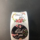 500 Piece Roll Of Thank You Sticker 1  For Envelope Package Seals Labels