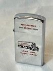 1962 Zippo Slim Lighter Schroll Transportation Conn-mass Rhode Island Trucking