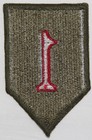 Original U s  Army 1st Infantry Division Patch