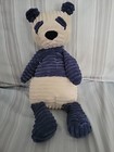 Jellycat London Cordy Roy Panda Bear Slate Blue Cream Stuffed Animal 16 