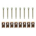 Sink Clips Top Mount Sink Brackets Mounting Kit Support Heavy Duty 8 Pcs