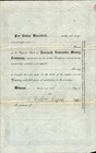 1925 Tonopah Extension Mining Company Antique Stock Certificate  a45565 Nevada