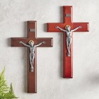 10 In Walnut St Mark Crucifix Lot Of 4 Size 10 In H 4 In Corpus Perfectly Priced